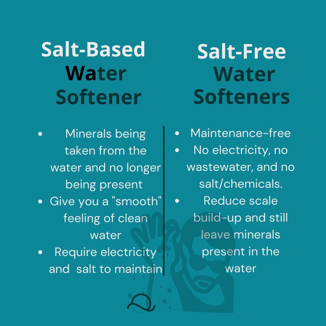 salt free vs salt based water softener