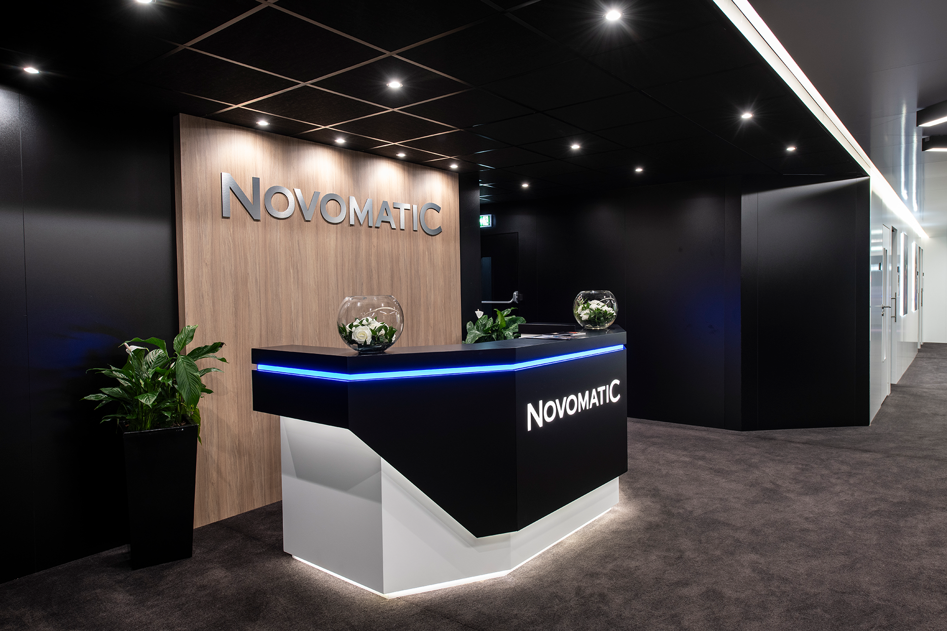 Novomatic booth at ICE