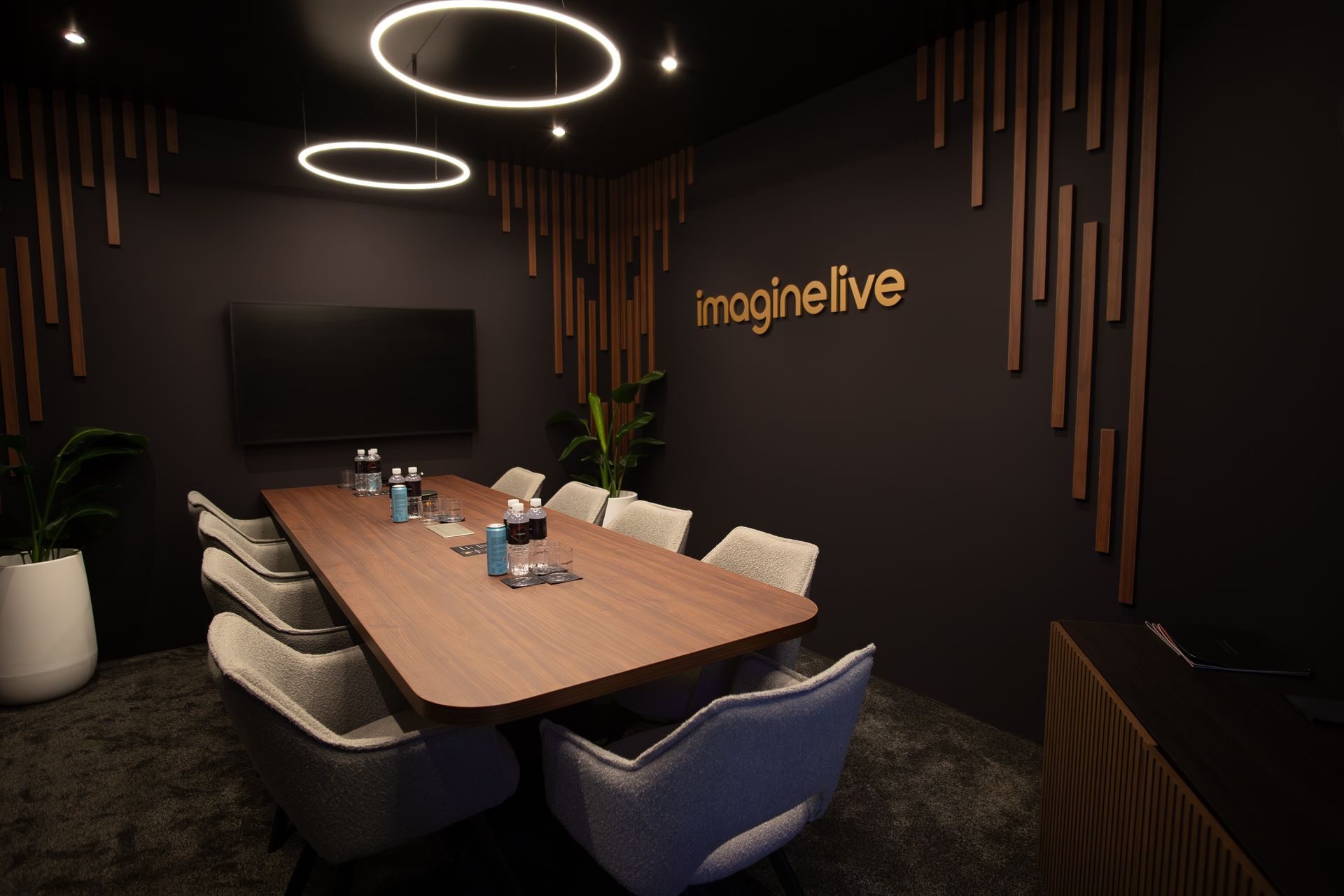 A photograph of the Imagine Live meeting room at ICE 2026 in Barcelona