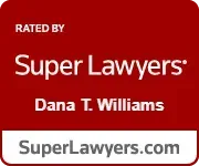 A red sign that says "super lawyers" on it.