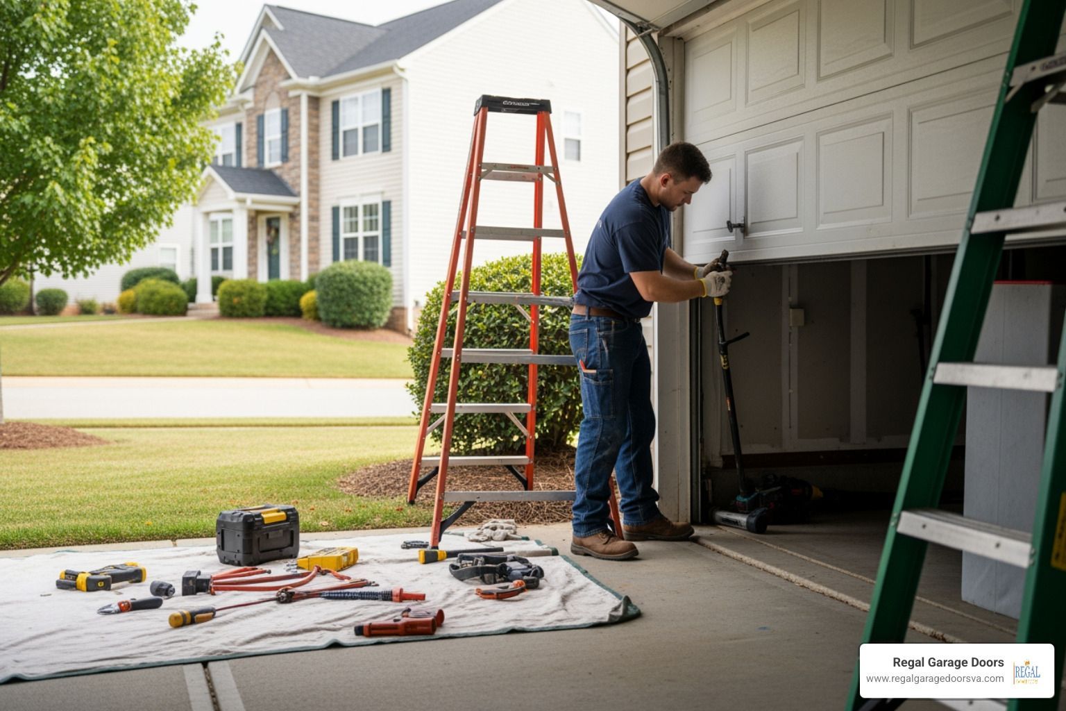 charlottesville garage door repair