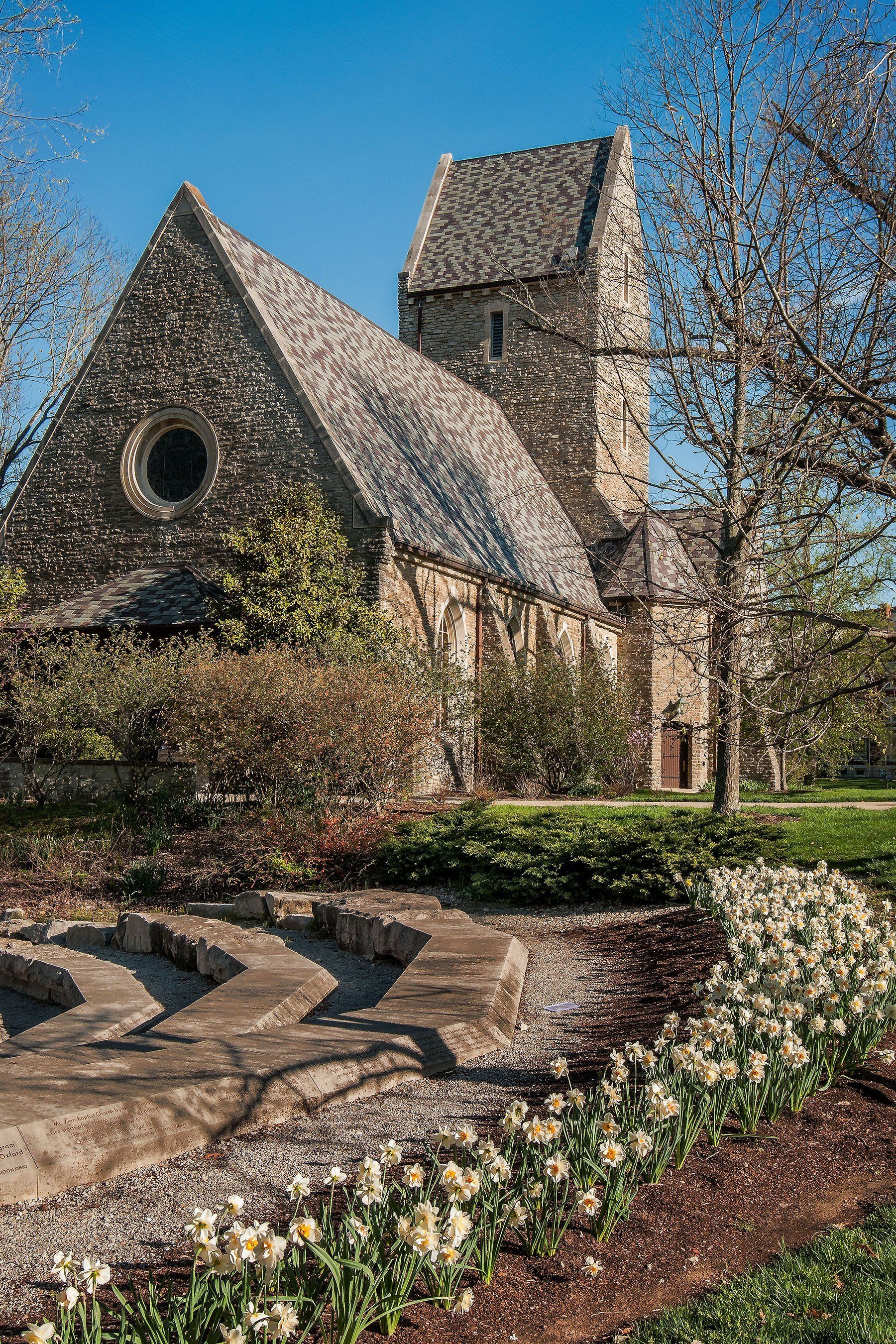 Kumler Chapel in Spring Oxford Ohio