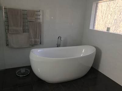 Heated Towel Rail, Bath, Tile Work and Waterproofing