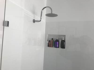 Open Shower Design