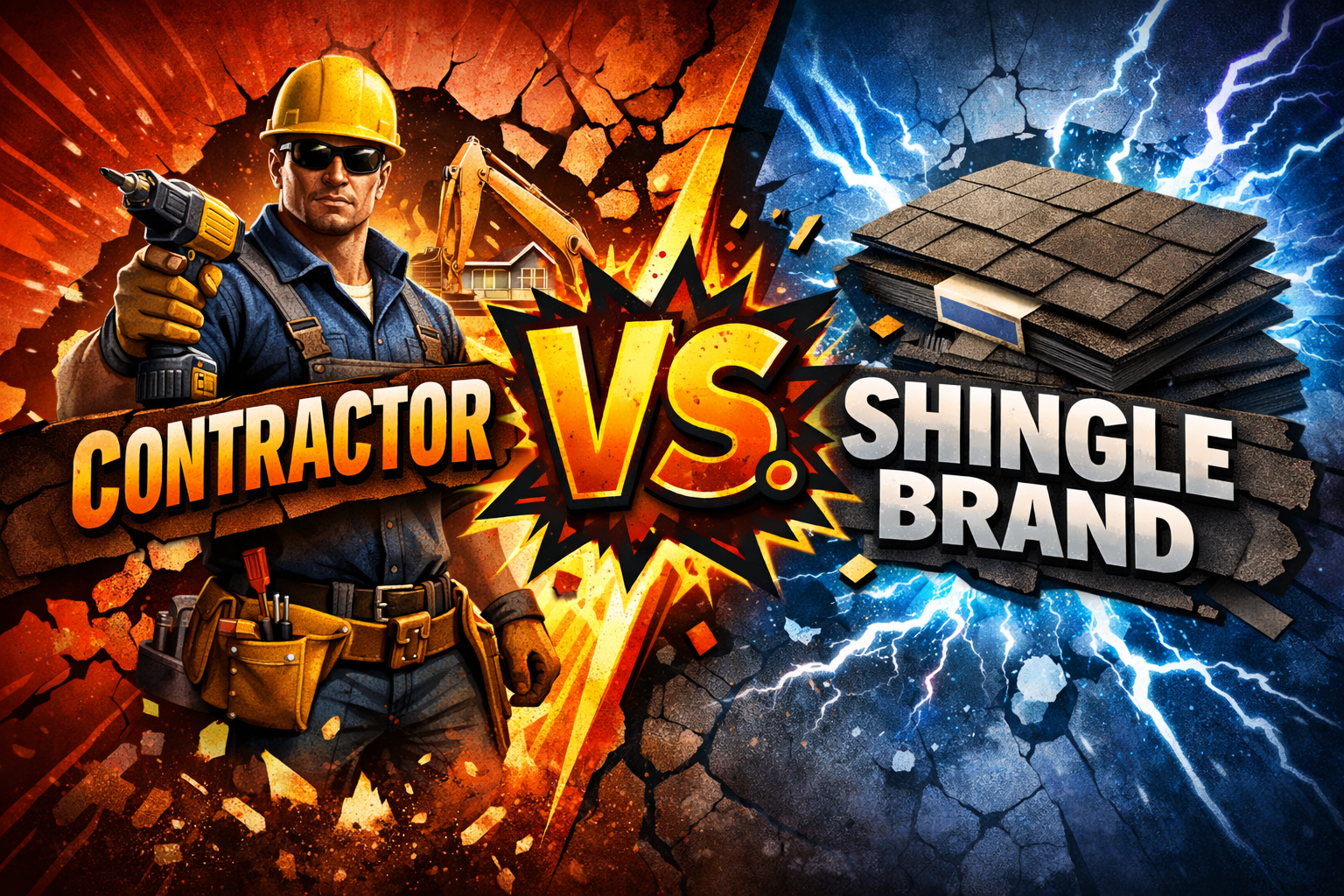 Contractor VS. Shingle Brand