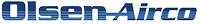 Olsen-Airco logo in blue gradient text.