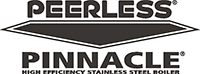 Peerless Pinnacle high efficiency stainless steel boiler logo.