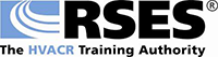 RSES logo: Black letters 