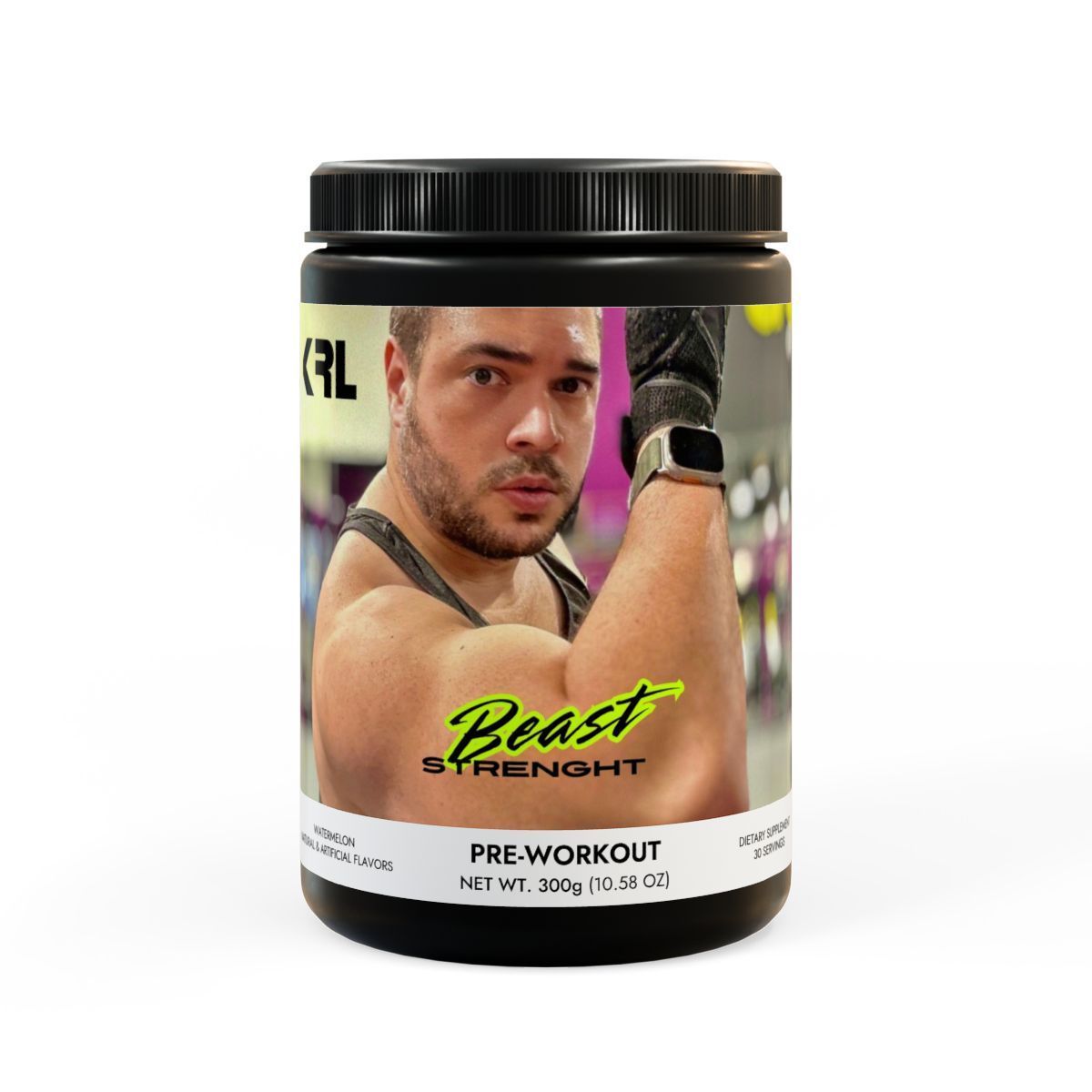 Pre-Workout Supplement, Watermelon (300g, 10.58oz)