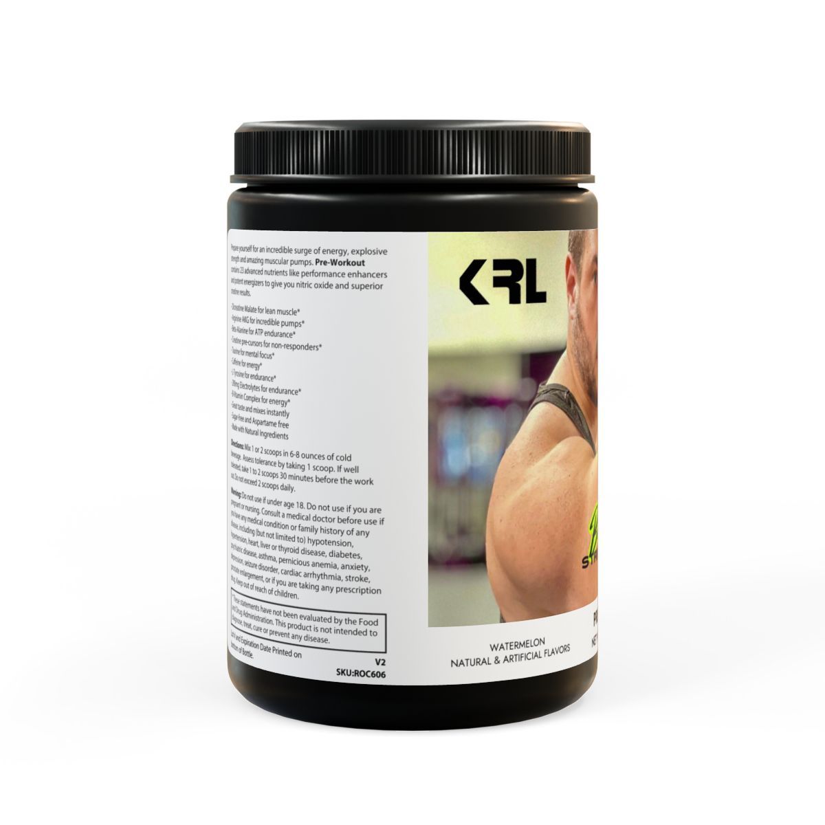 Pre-Workout Supplement, Watermelon (300g, 10.58oz)