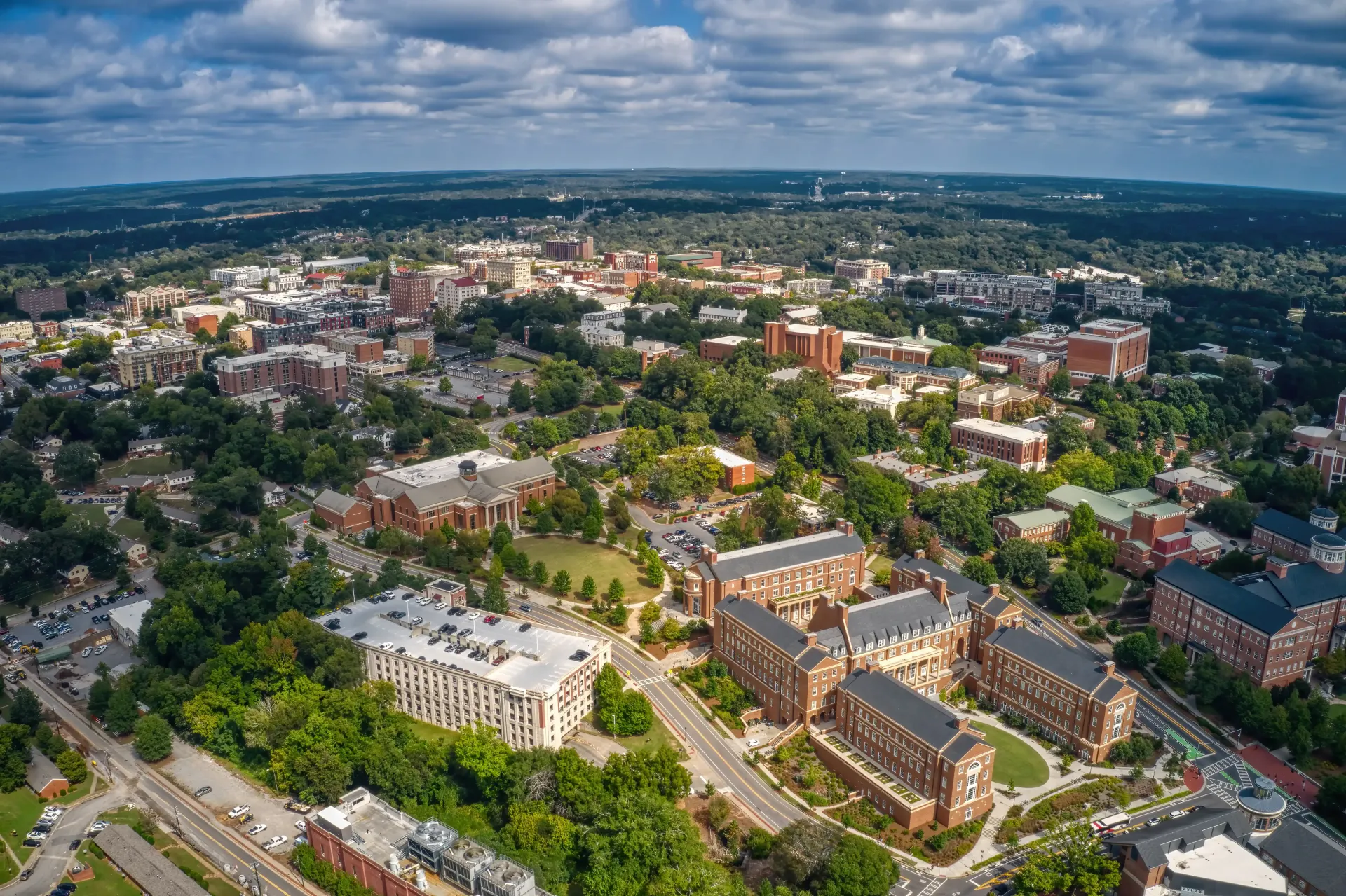 Athens GA Aerial View
