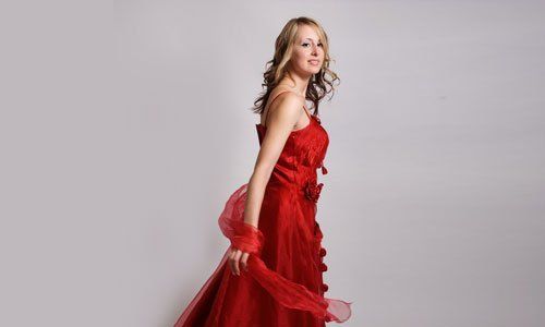We offer elegant prom dresses in an array of colours, styles and fabrics