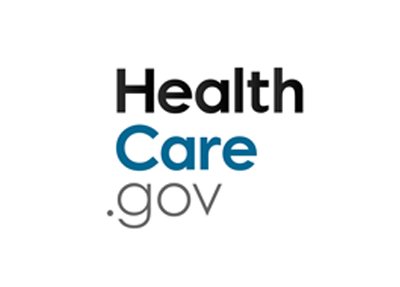 HealthCare.gov logo with black 