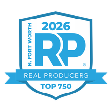 A logo for n. fort worth real producers top 1000