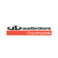 Austbrokers Countrywide logo in black and red on a white background