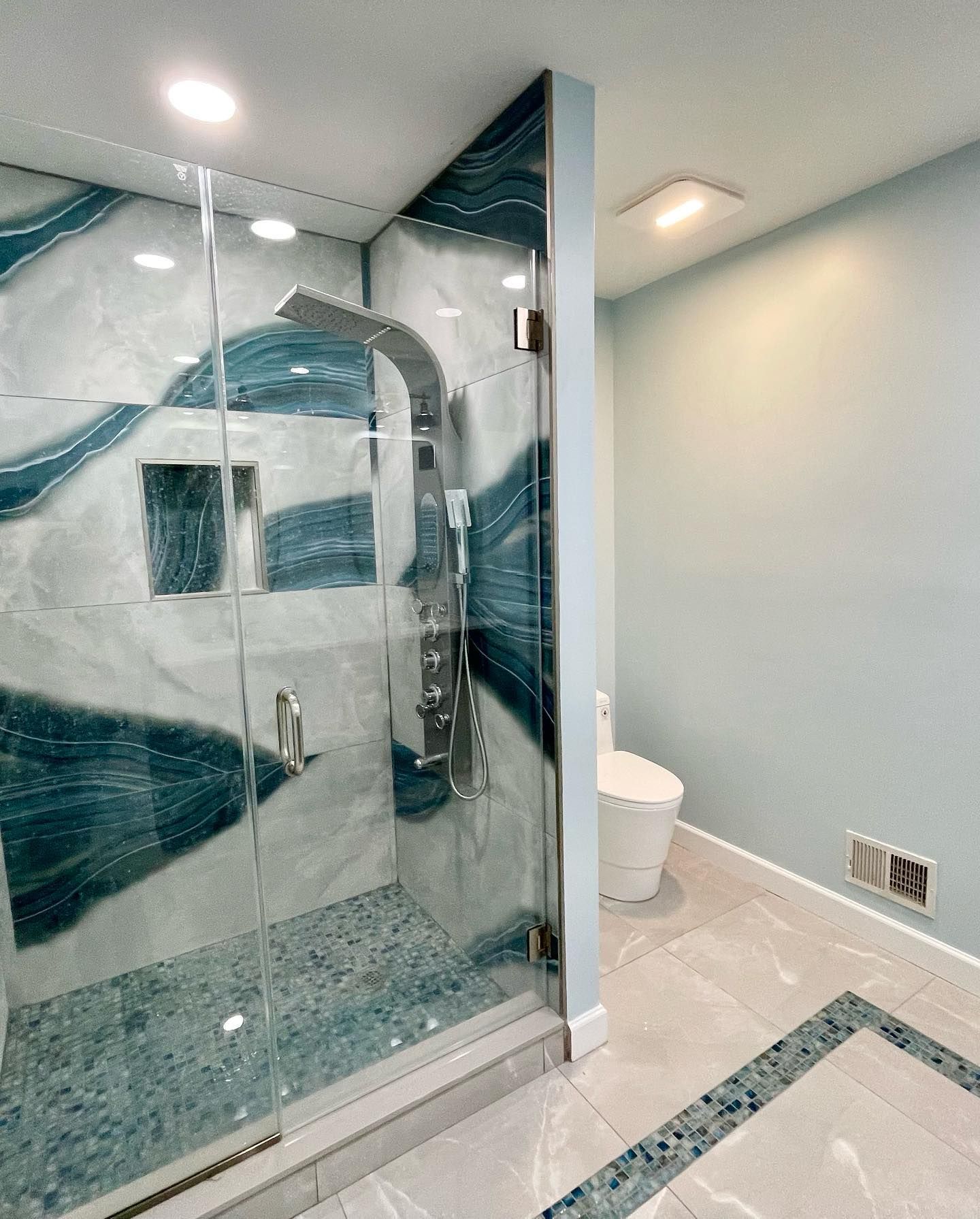 remodeled bathroom