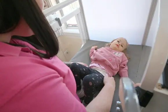 Safe workplace with a Genesis Safety Change Table