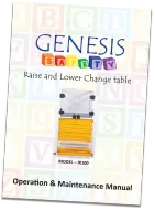 Download Manual - Height Adjustable Electric Change Table from Genesis Safety