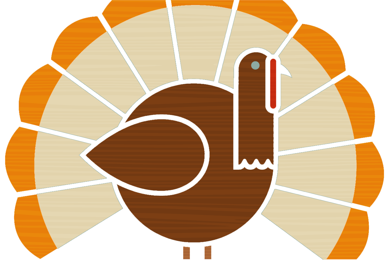 DoveCote Thanksgiving Turkey Logo