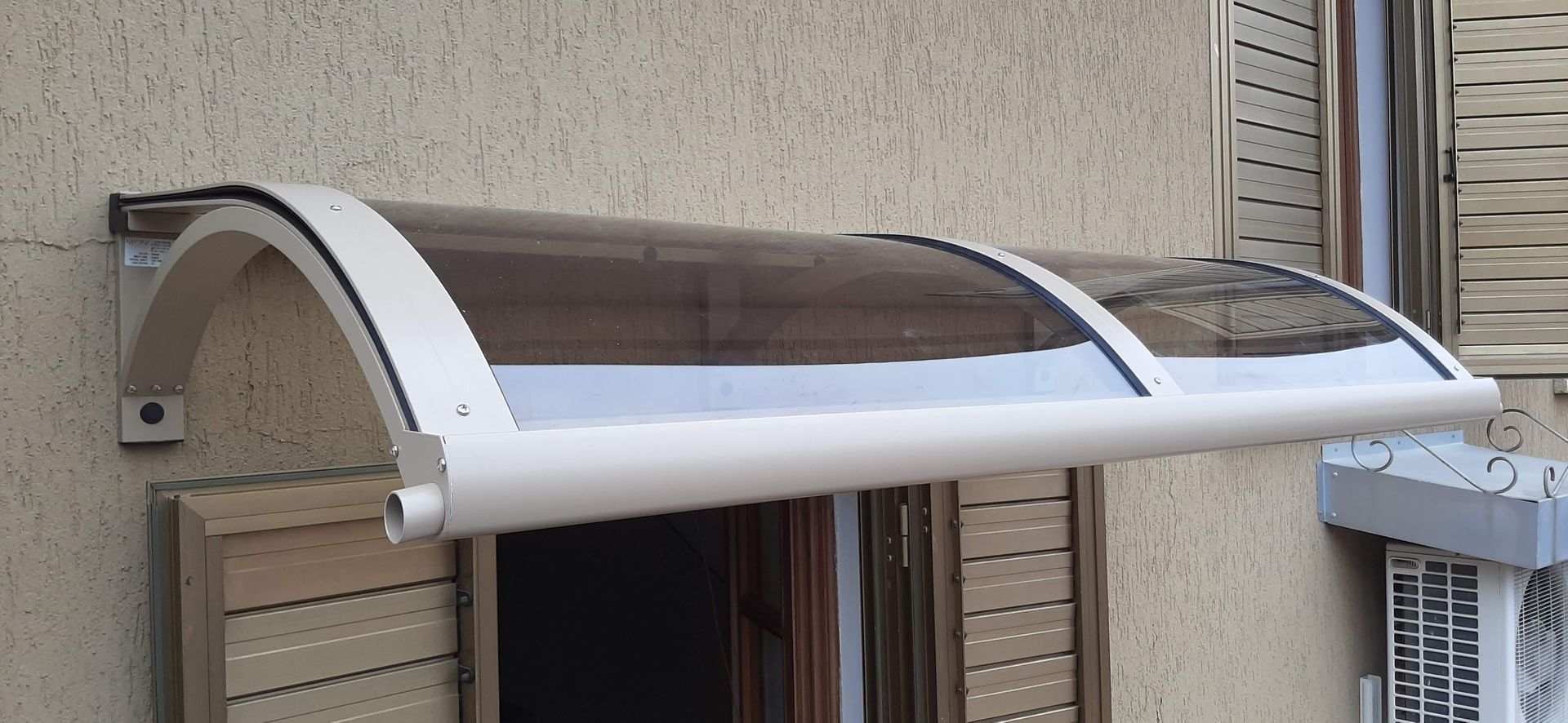 pensiline in policarbonato