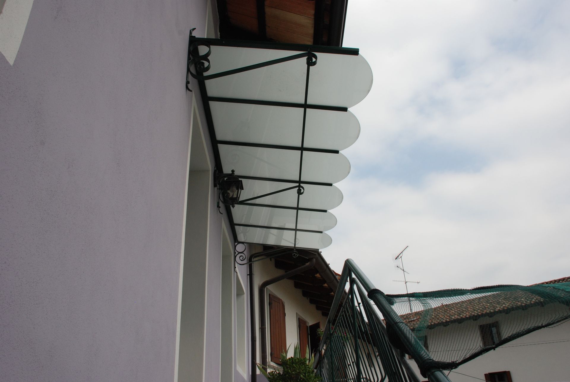 pensiline in policarbonato