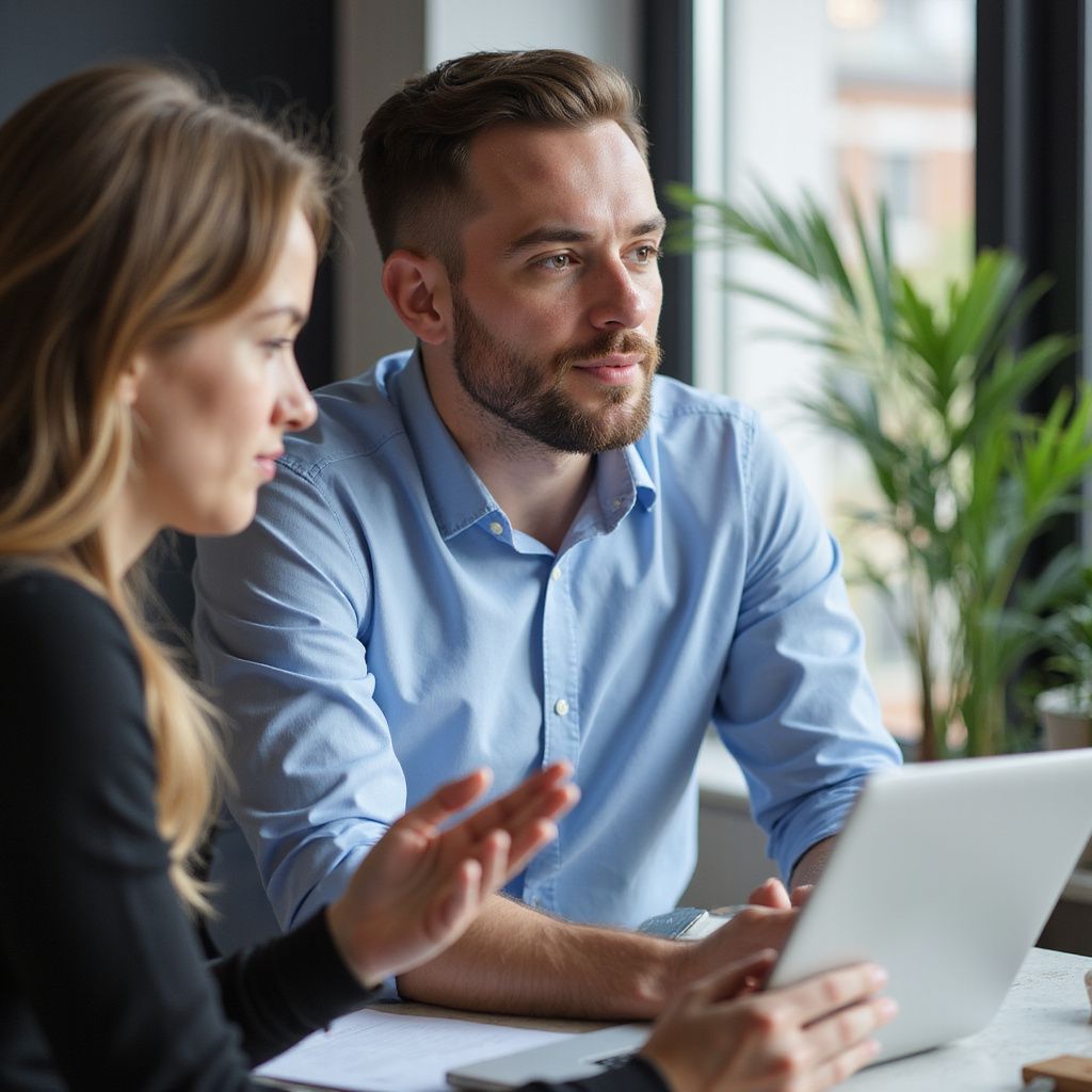 Website designers at Pivot2Connect in Gauteng working on a website.