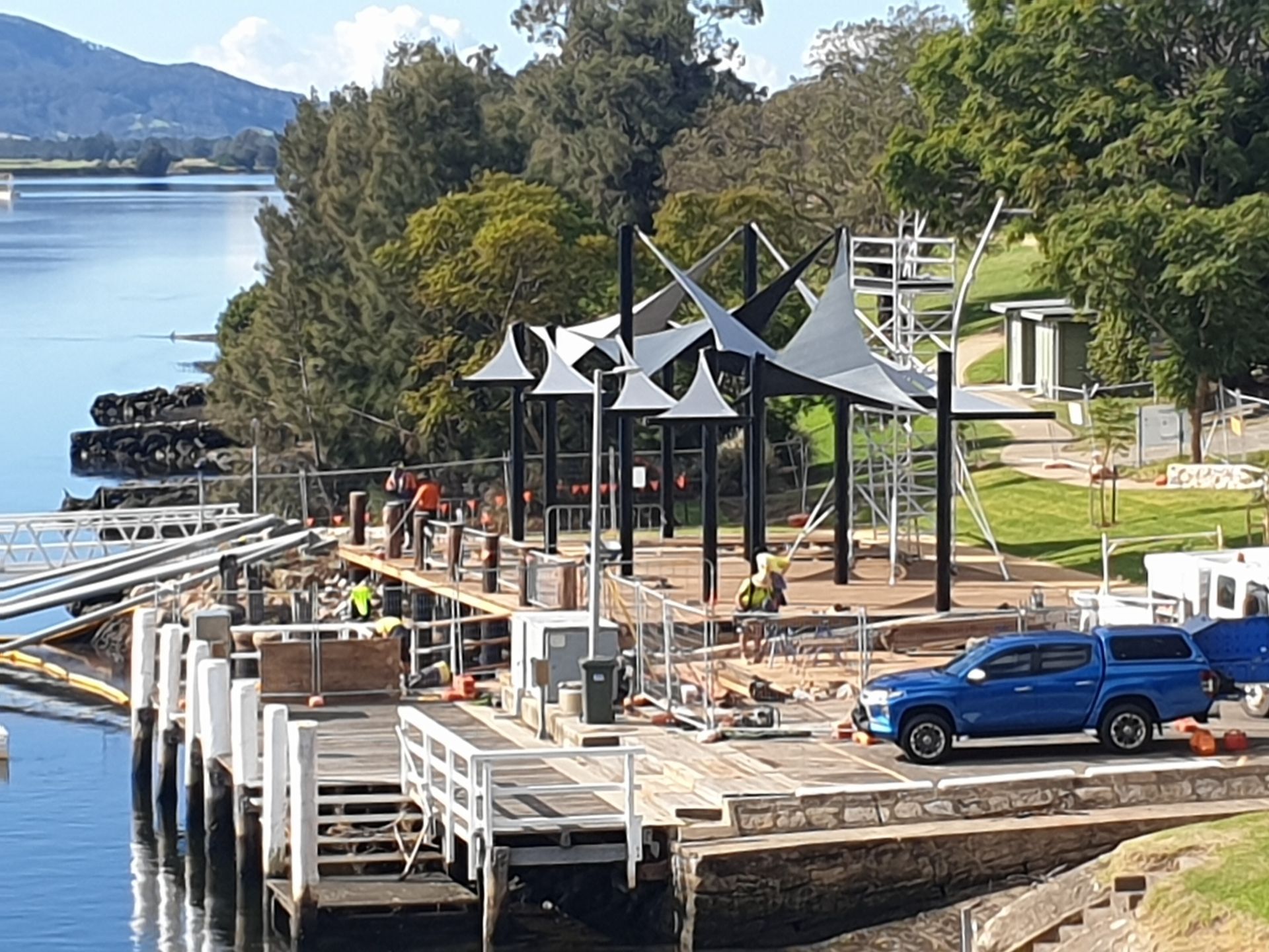 Park with Shade Sail — South Nowra, NSW — Nowra Canvas