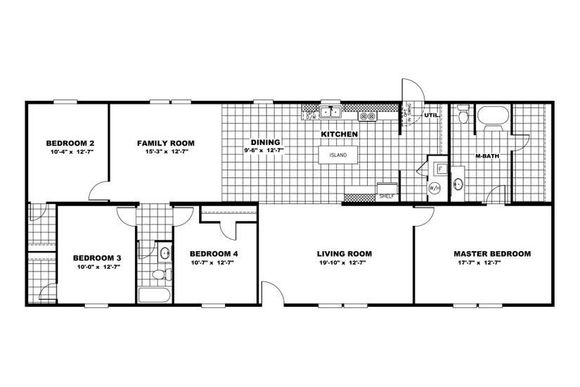 Clayton Tru Floor Plan — Jasper, AL — Boshell Homes