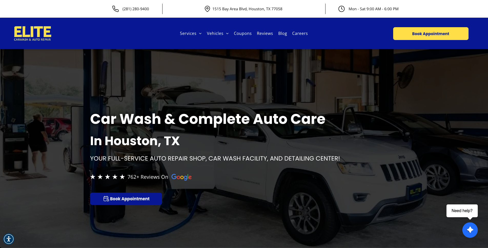 Premier Auto Repair & Carwash Elite Carwash & Auto Repair, Houston, TX
