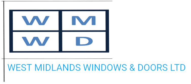 the logo for west midlands windows and doors ltd .