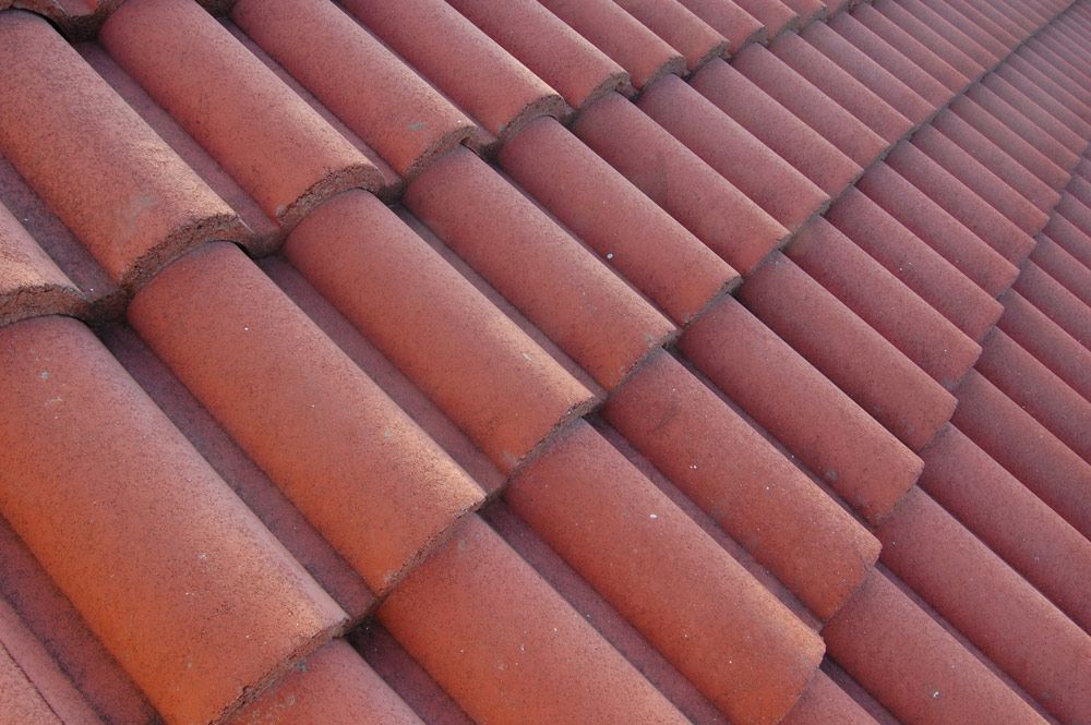 Close Up View Of Red Roof Tiles — Roofing In Tweed Heads, NSW