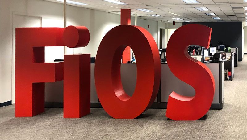 The word fios is written in large red letters