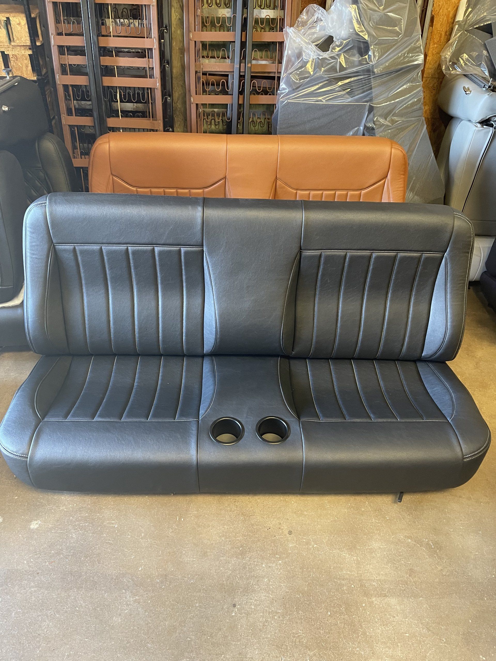 Custom Bench And Bucket Seats Chevrolet C 10 Trucks Snowden Custom Seats 3593