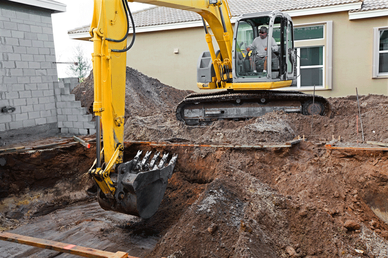Residential Excavating — Lincoln, NE — A Miracle Trucking