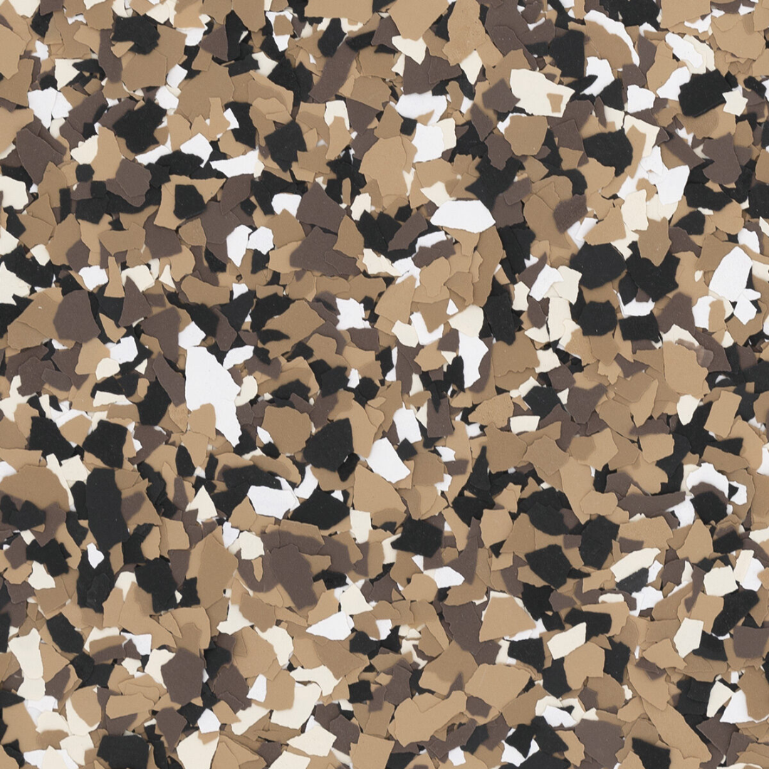 Grizly Flake Color Options on the Tans Category