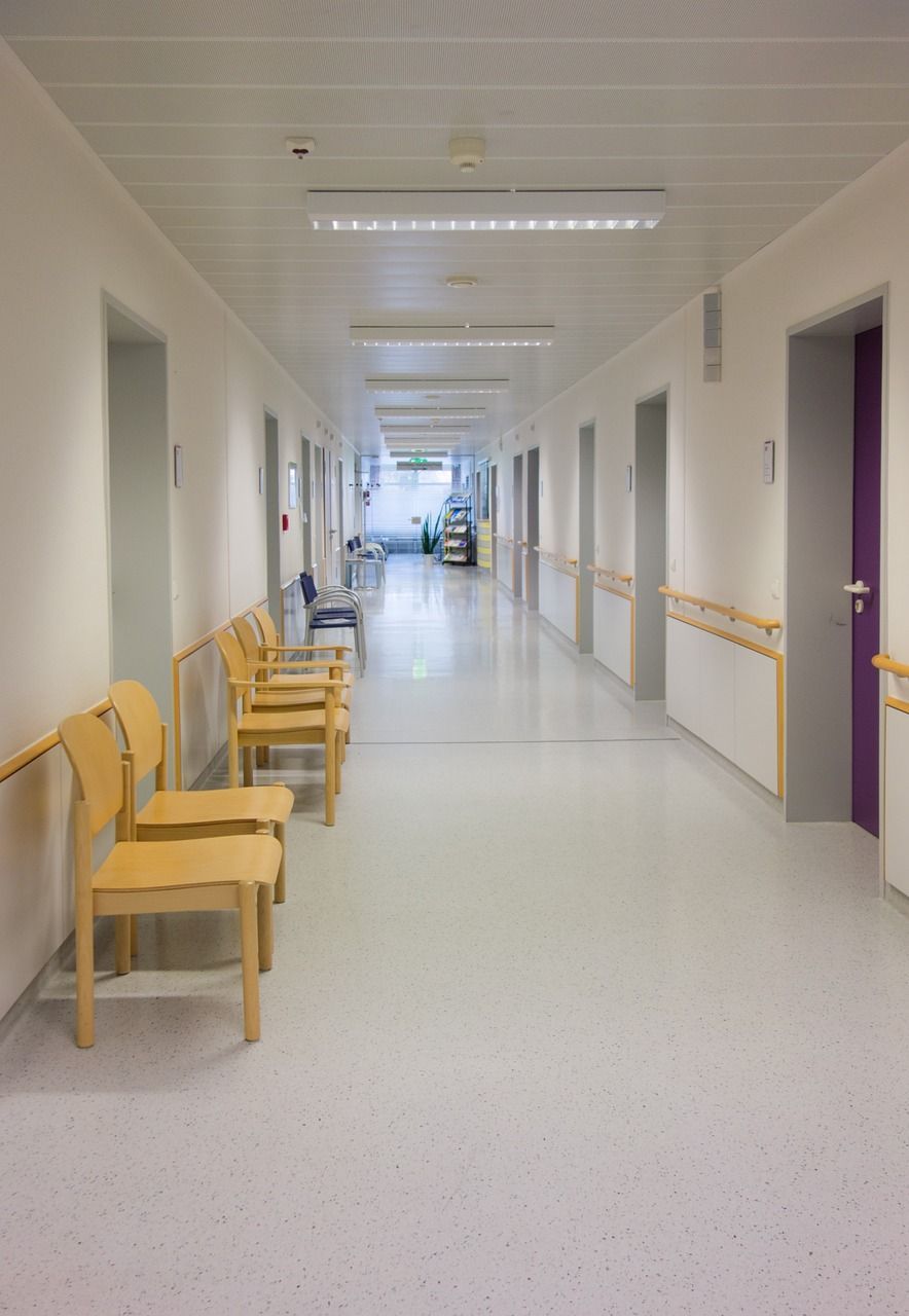 Healthcare Settings Polurea Epoxy Floor Installation