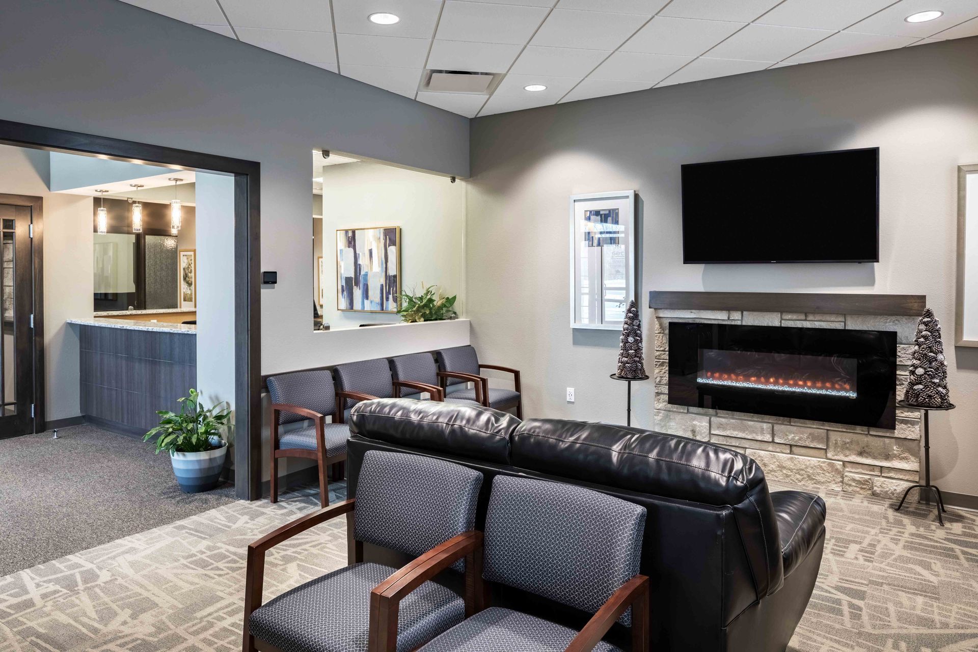Living Room — Beatrice, NE — Gleason Dental Clinic