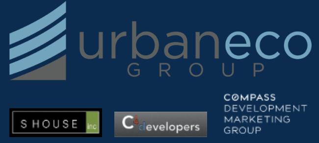 urbaneco group compass development marketing group and s house inc logos
