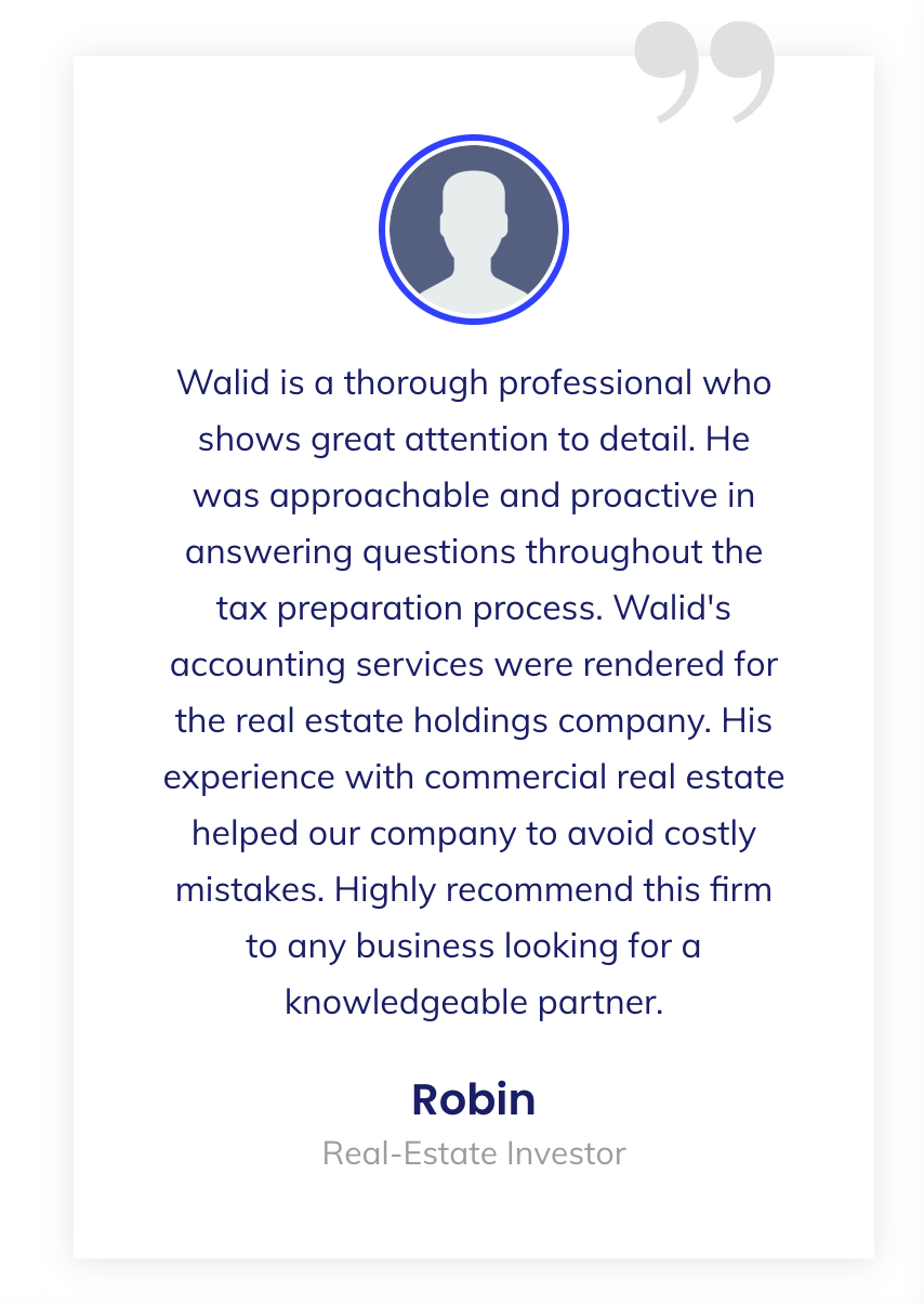 Robin is a thorough professional who shows great attention to detail.