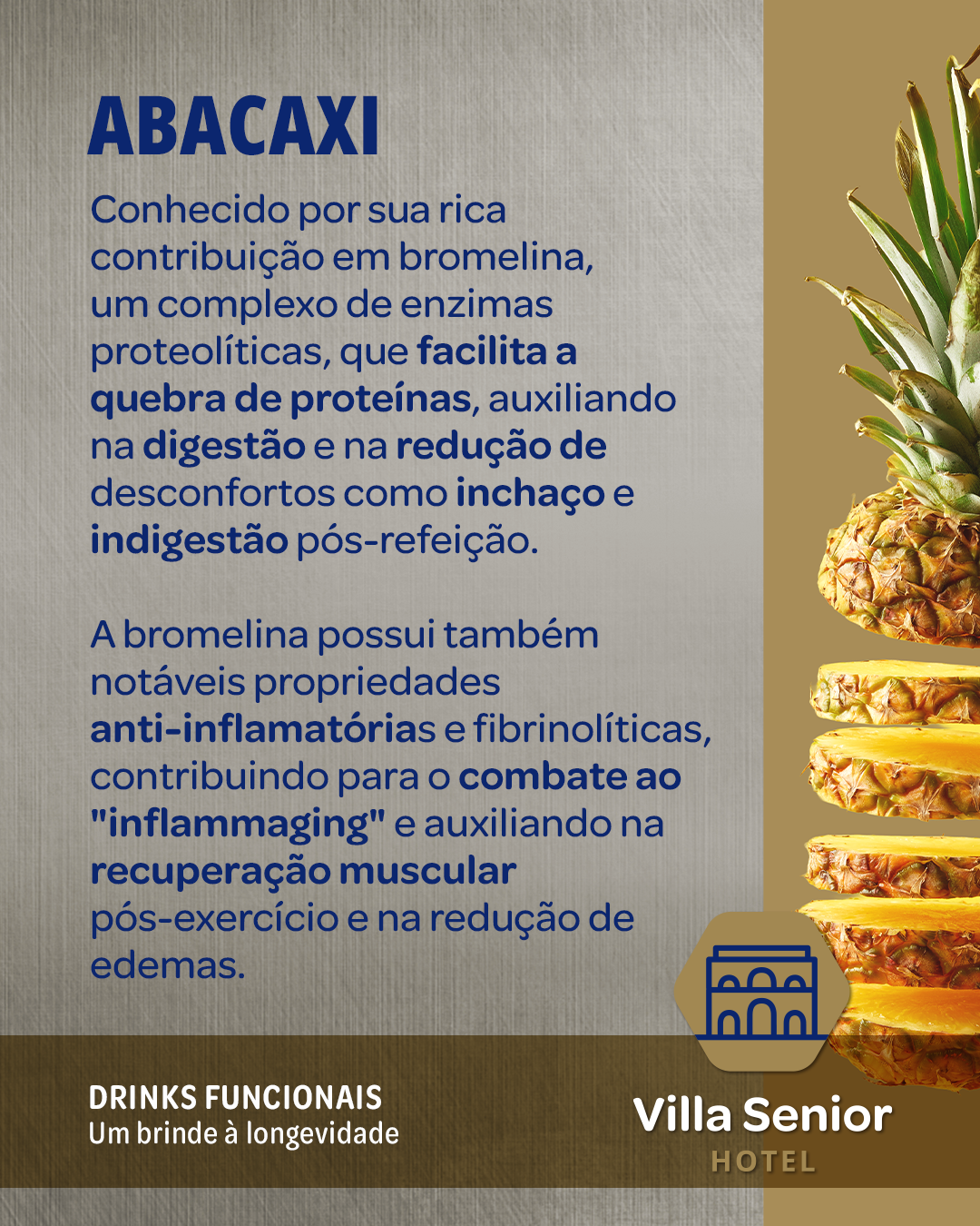 Propriedades e indicações do abacaxi