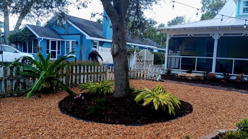 Sarasota landscaping, garden design, lawn care, hardscaping, outdoor living, landscape design, landscape maintenance, patio design, paver installation, irrigation, tree trimming, planting services, landscape contractors, residential landscaping, commercial landscaping, offered by The Beauty of Landscaping in Sarasota, FL
