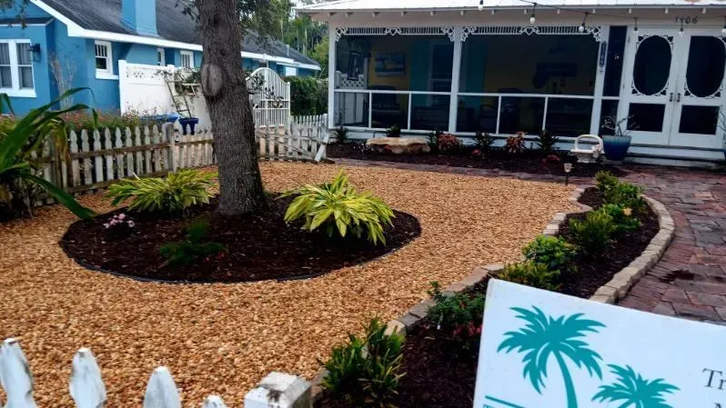 Sarasota landscaping, garden design, lawn care, hardscaping, outdoor living, landscape design, landscape maintenance, patio design, paver installation, irrigation, tree trimming, planting services, landscape contractors, residential landscaping, commercial landscaping, offered by The Beauty of Landscaping in Sarasota, FL