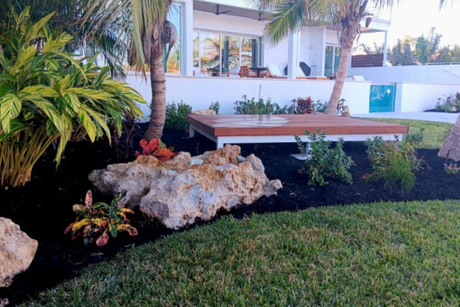 Sarasota landscaping, garden design, lawn care, hardscaping, outdoor living, landscape design, landscape maintenance, patio design, paver installation, irrigation, tree trimming, planting services, landscape contractors, residential landscaping, commercial landscaping, offered by The Beauty of Landscaping in Sarasota, FL