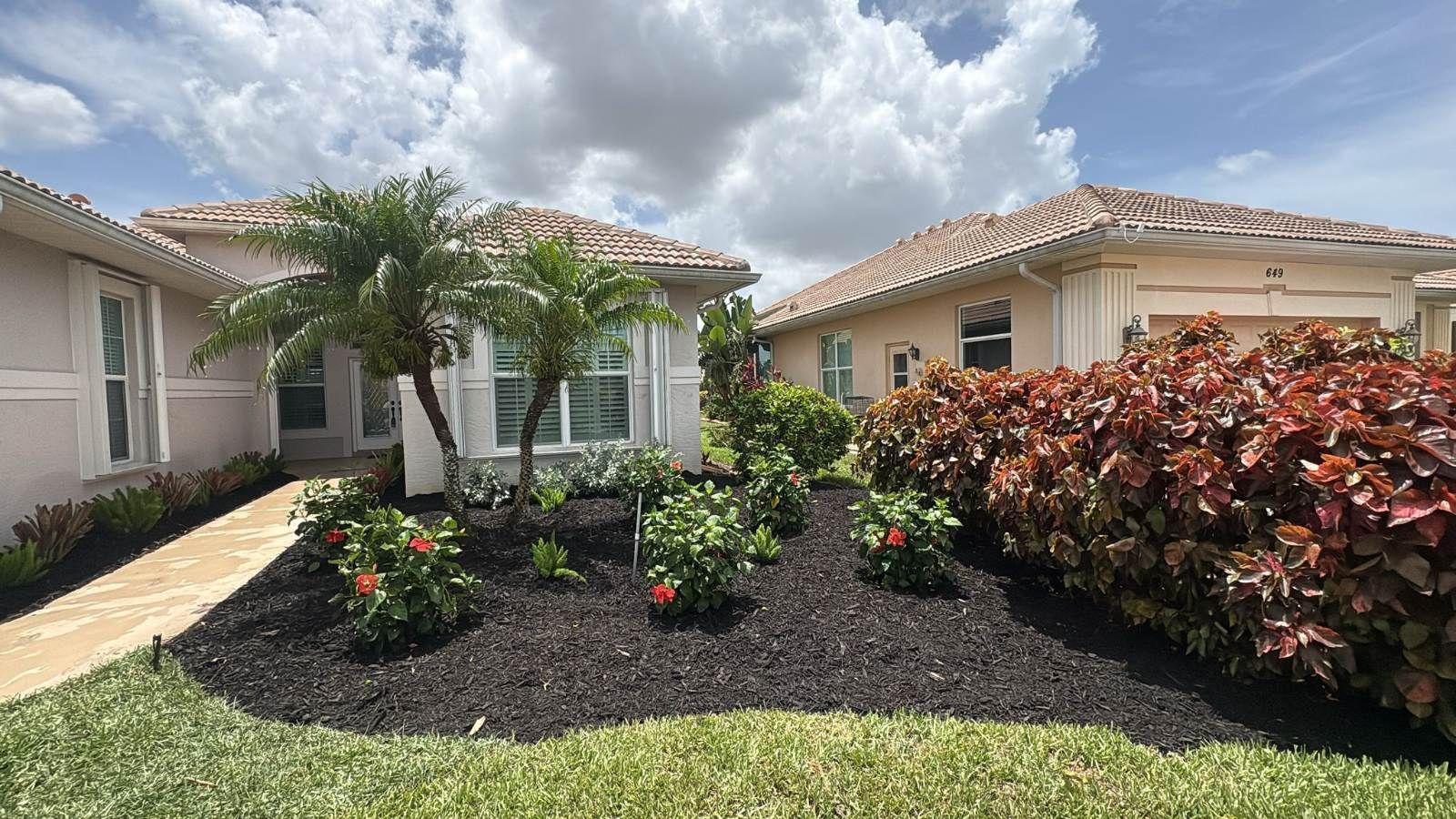 Sarasota landscaping, garden design, lawn care, hardscaping, outdoor living, landscape design, landscape maintenance, patio design, paver installation, irrigation, tree trimming, planting services, landscape contractors, residential landscaping, commercial landscaping, offered by The Beauty of Landscaping in Sarasota, FL