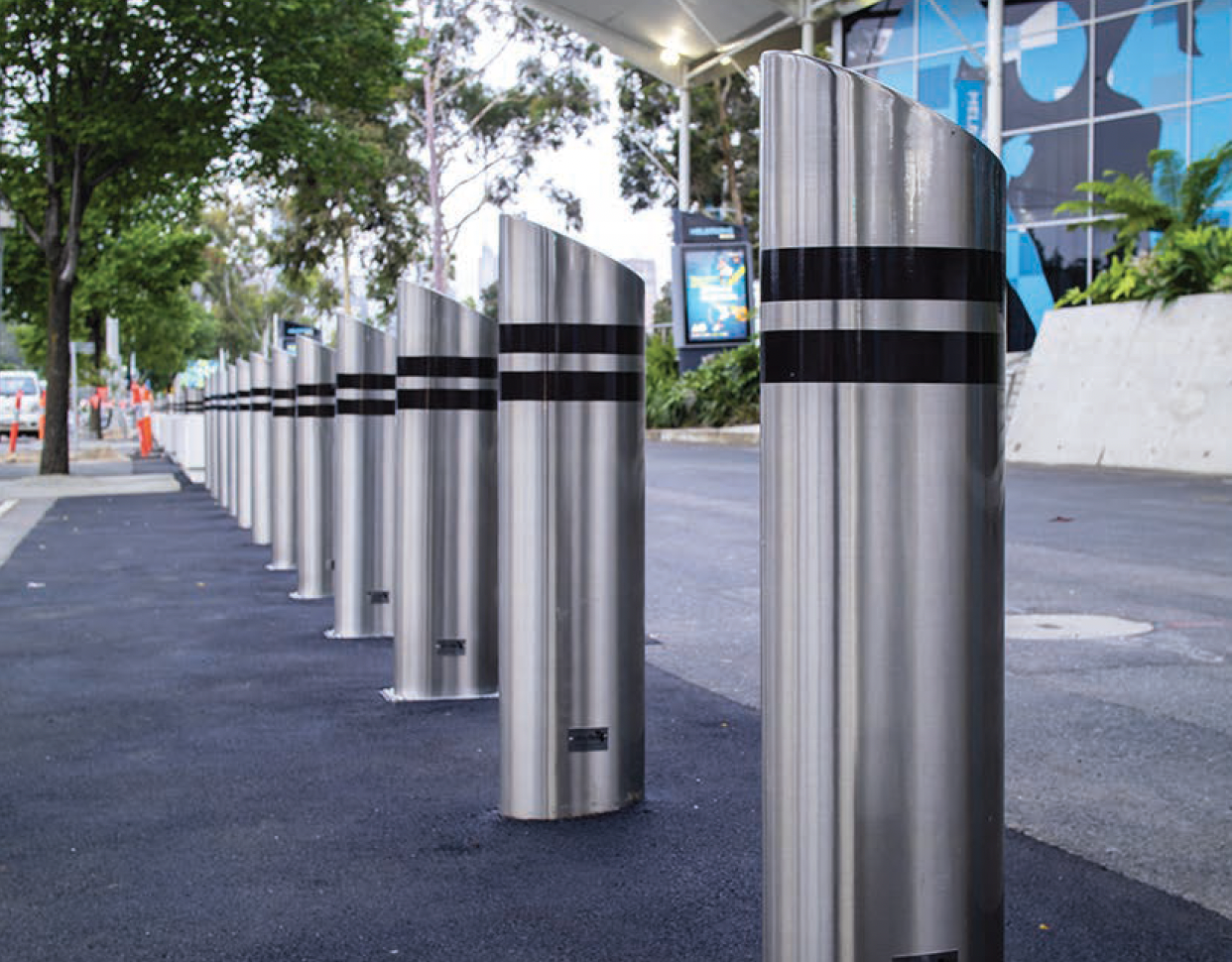 PAS68 Bollard that can stop a truck