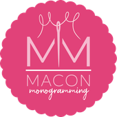 Macon Monogramming Logo