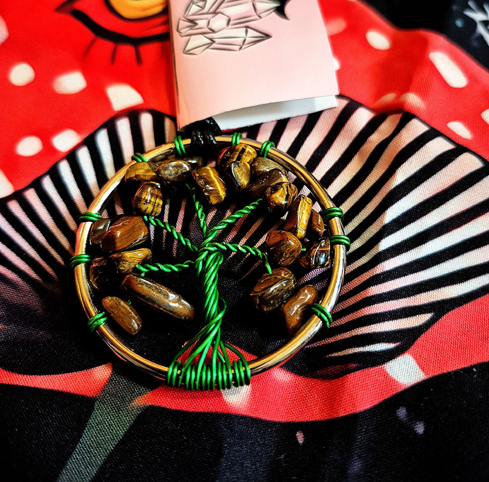 Tree of Life Crystal Talisman