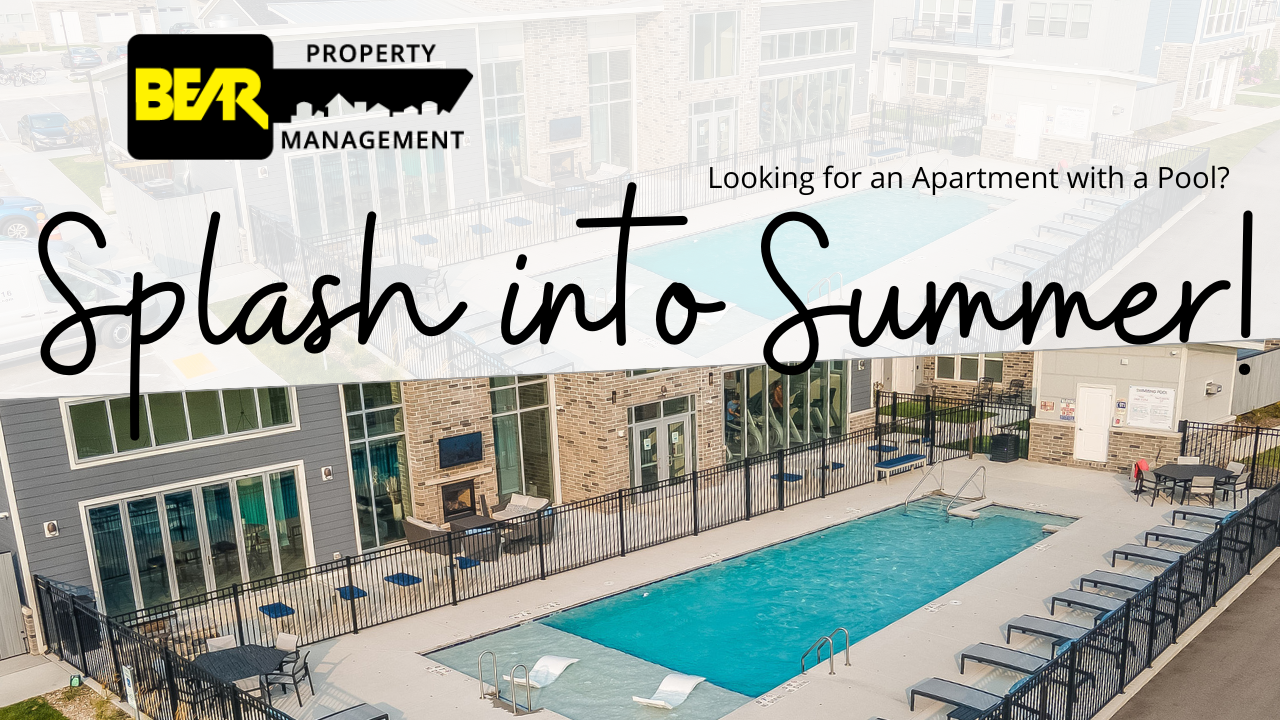 Bear Property Management has apartment complexes with pools in Wisconsin
