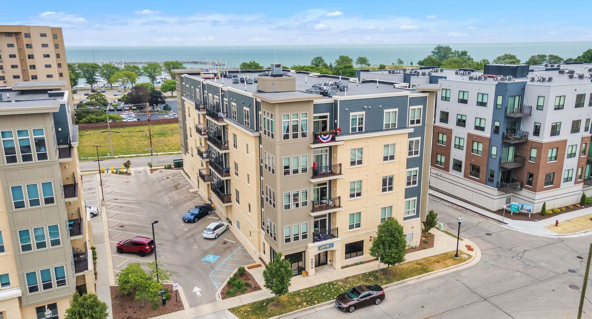 An exterior shot of an apartment complex in union grove, wi - view vacancies