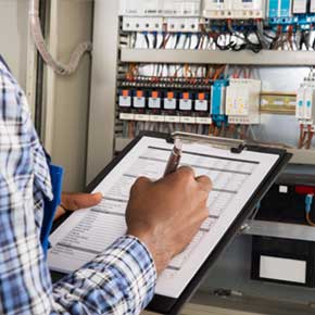 we issue electrical certificates after a thorough check